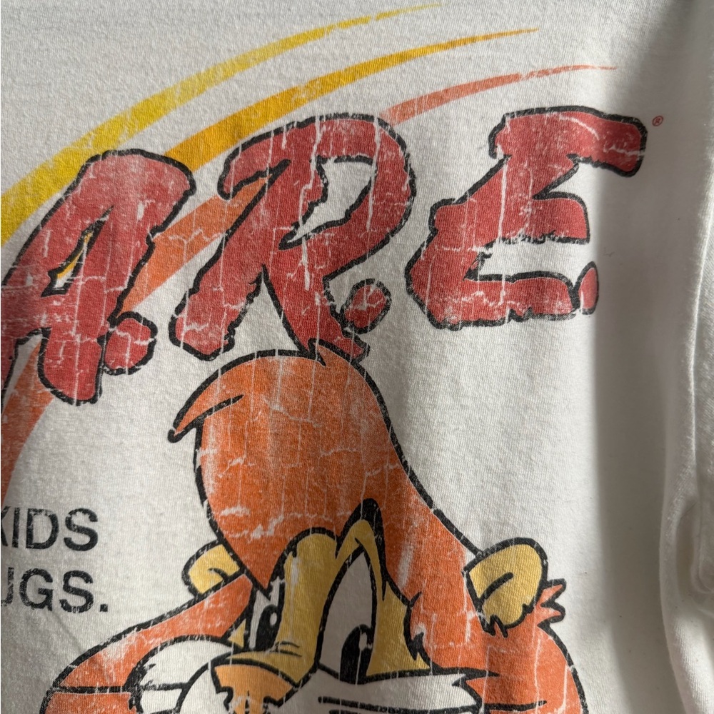 D.A.R.E Original Vintage 80’s tee Featuring Daren The Lion Size M. RARE. - Picture 7 of 10